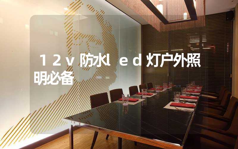 12v防水led灯户外照明必备