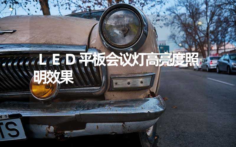 LED平板会议灯(高亮度照明效果)-多映光电