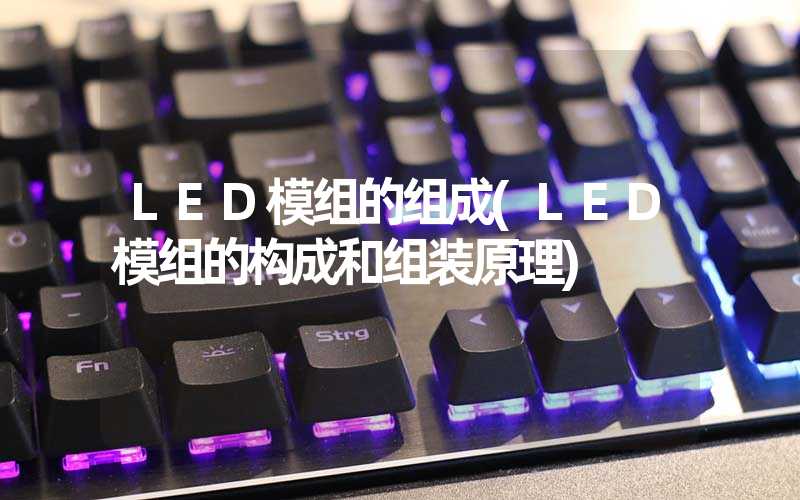 LED模组的组成(LED模组的构成和组装原理)-多映光电