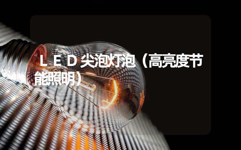 LED尖泡灯泡（高亮度节能照明）