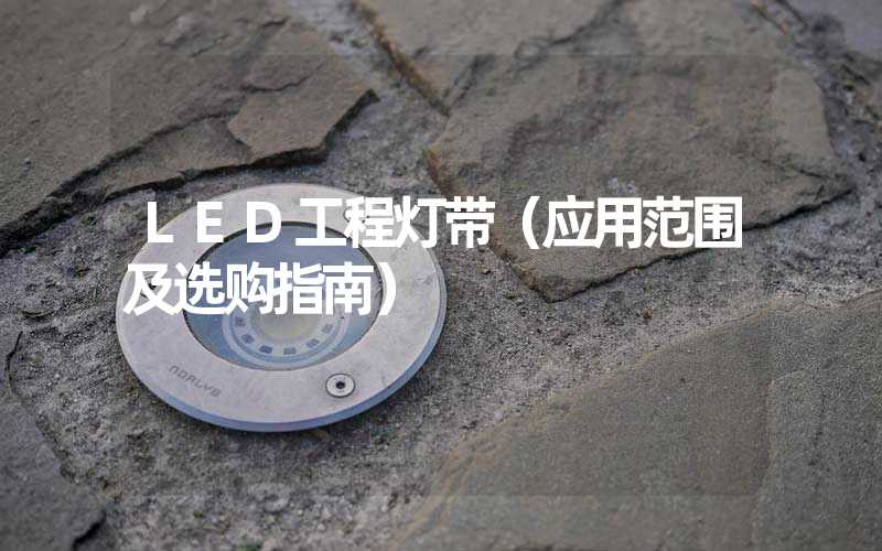 LED工程灯带（应用范围及选购指南）
