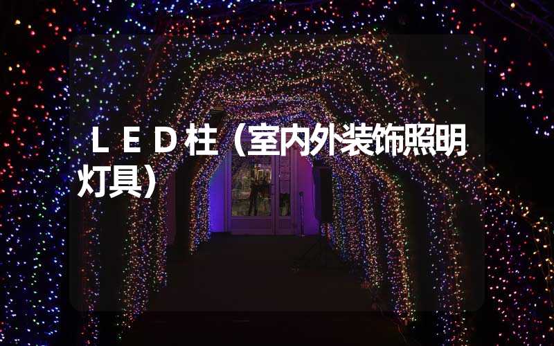 LED柱（室内外装饰照明灯具）