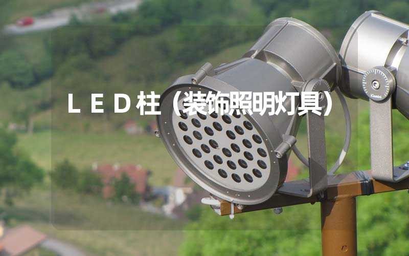 LED柱（装饰照明灯具）