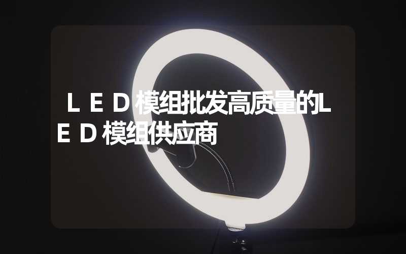 LED模组批发高质量的LED模组供应商