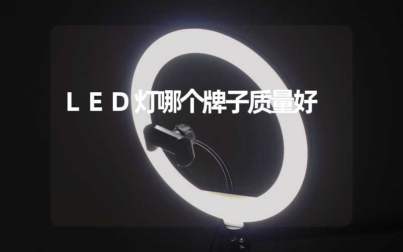 LED灯哪个牌子质量好