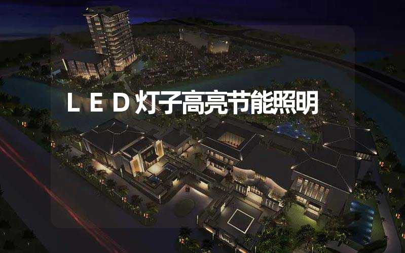 LED灯子高亮节能照明