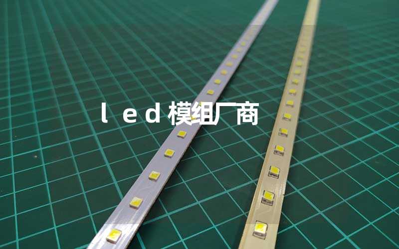 led模组厂商