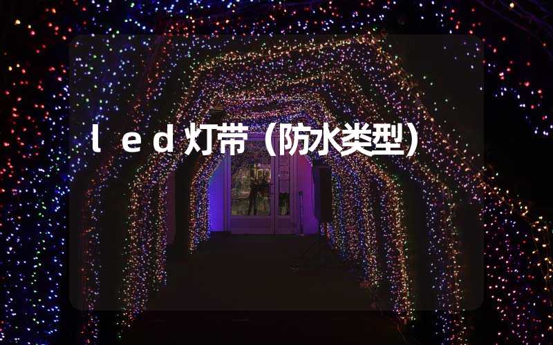 led灯带（防水类型）