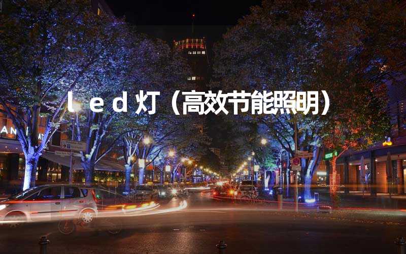 led灯（高效节能照明）