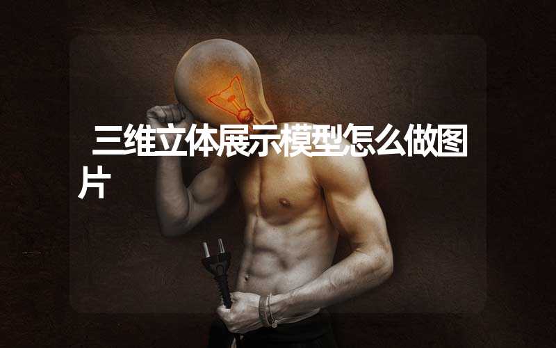 三维立体展示模型怎么做图片