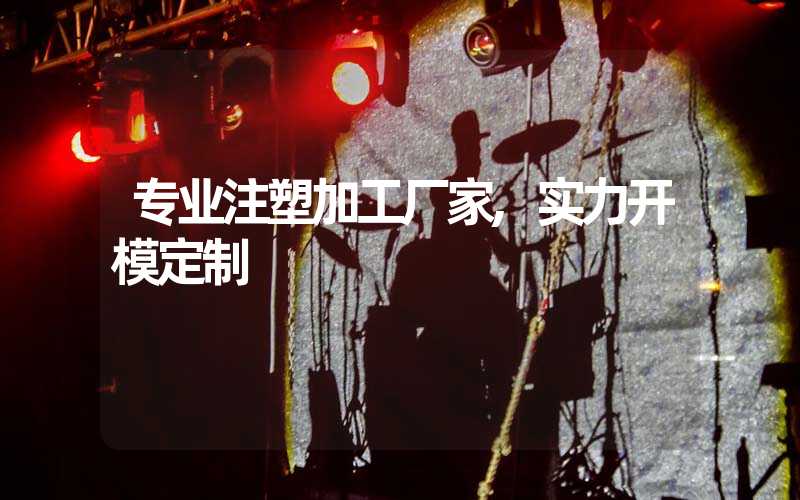 专业注塑加工厂家,实力开模定制