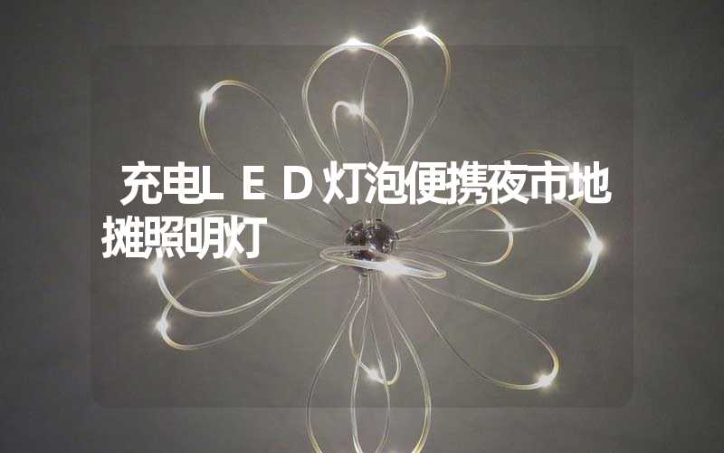 充电LED灯泡便携夜市地摊照明灯