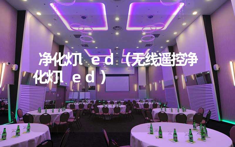 净化灯led（无线遥控净化灯led）