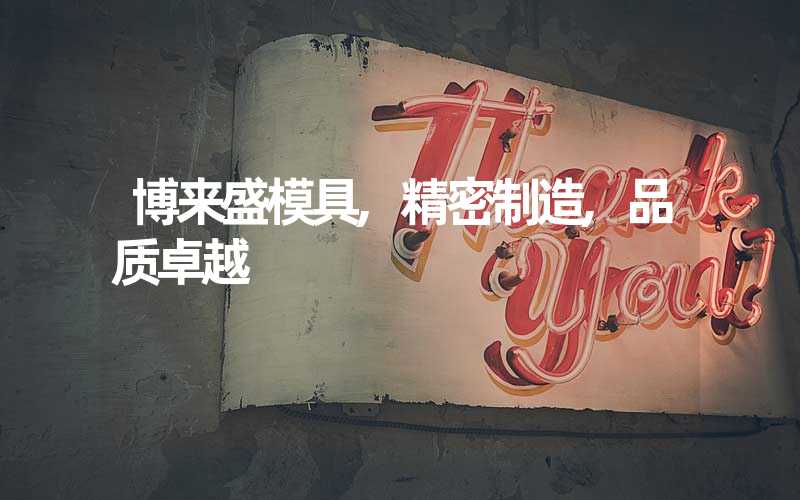 博来盛模具,精密制造,品质卓越