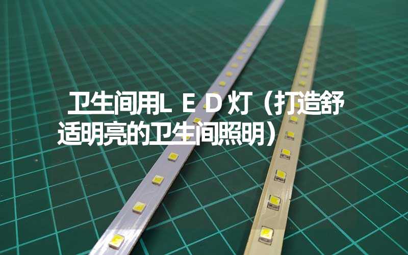 卫生间用LED灯（打造舒适明亮的卫生间照明）