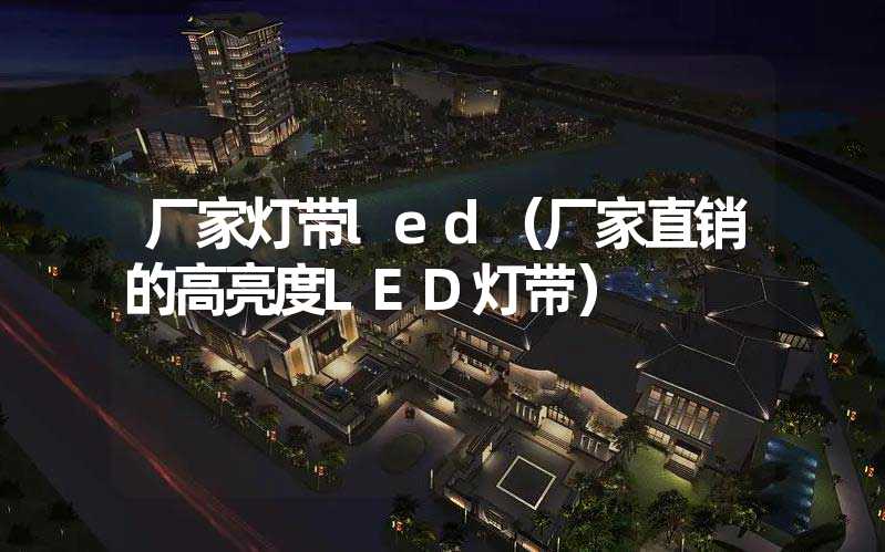 厂家灯带led（厂家直销的高亮度LED灯带）