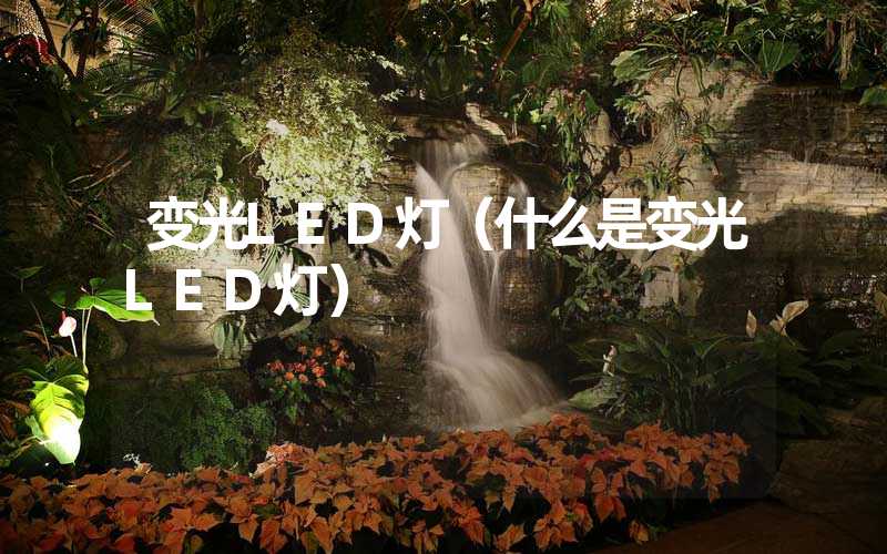 变光LED灯（什么是变光LED灯）