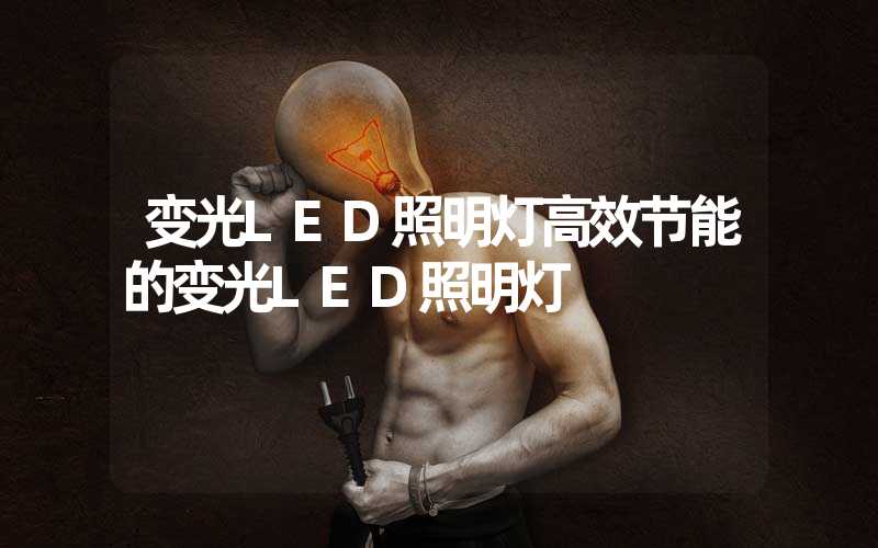 变光LED照明灯高效节能的变光LED照明灯