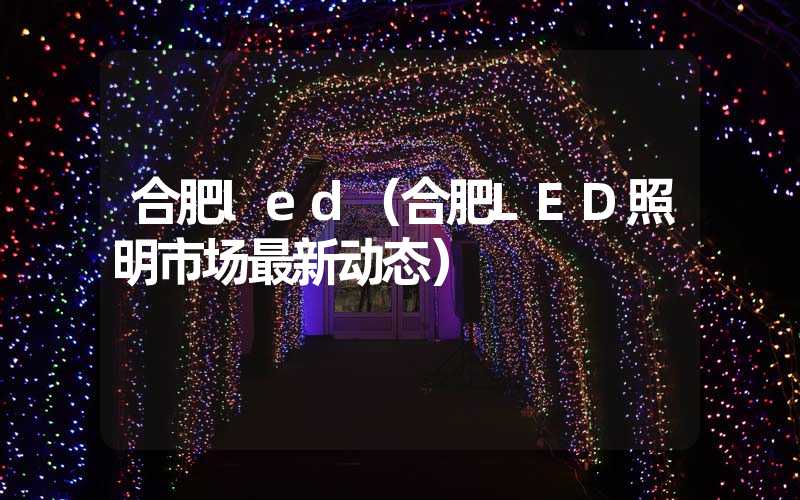 合肥led（合肥LED照明市场最新动态）