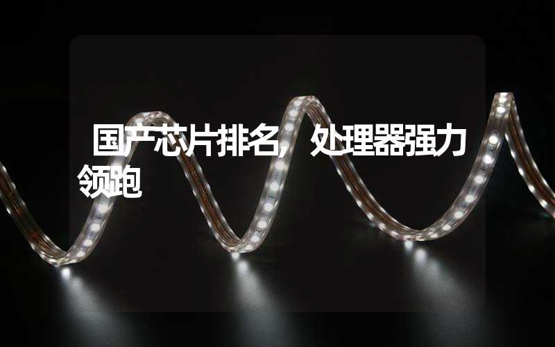 国产芯片排名,处理器强力领跑
