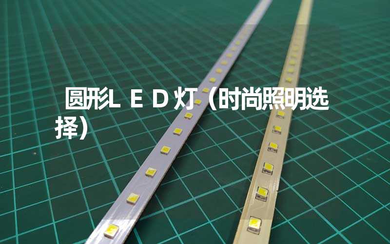 圆形LED灯（时尚照明选择）