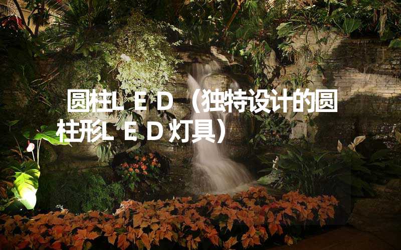 圆柱LED（独特设计的圆柱形LED灯具）