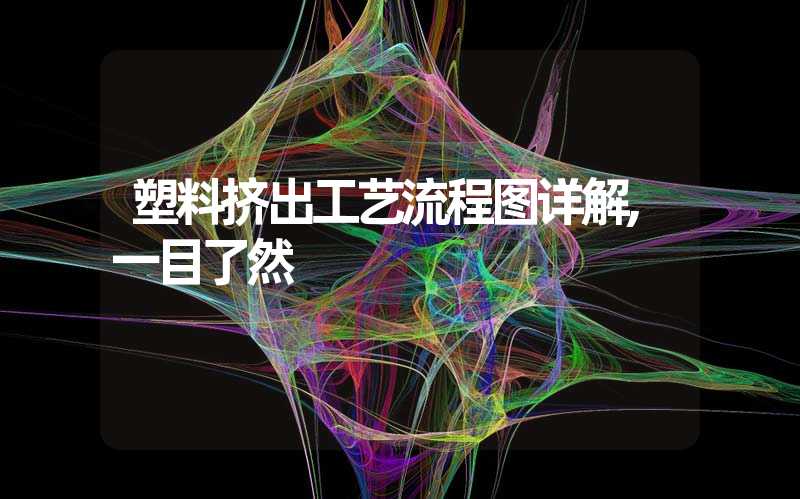 塑料挤出工艺流程图详解,一目了然