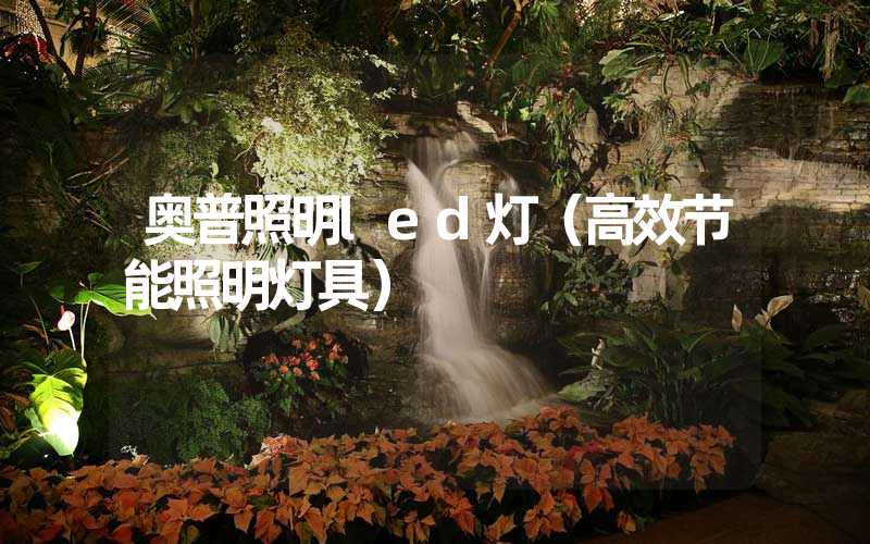 奥普照明led灯（高效节能照明灯具）