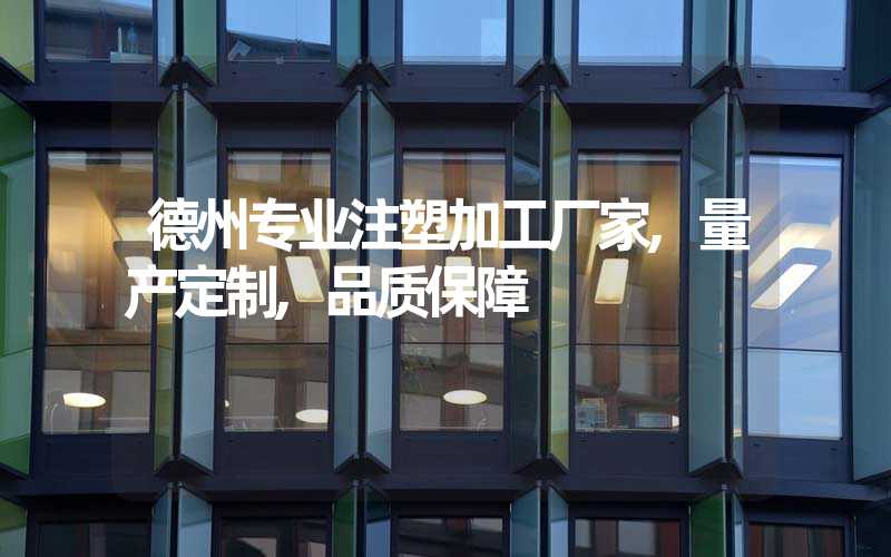 德州专业注塑加工厂家,量产定制,品质保障