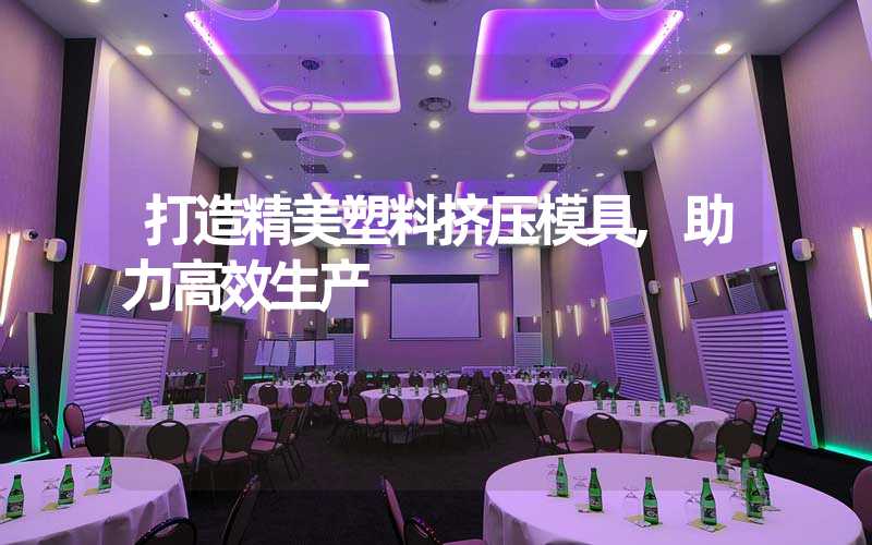 打造精美塑料挤压模具,助力高效生产
