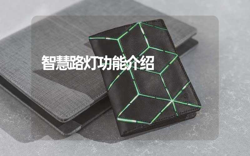 智慧路灯功能介绍