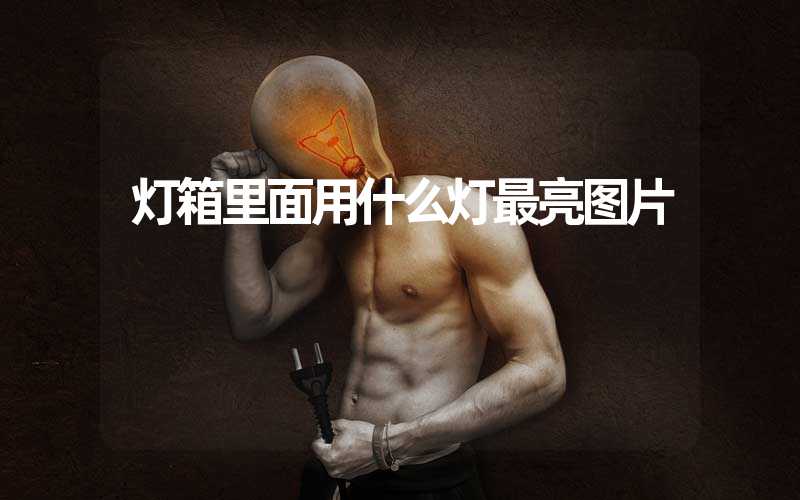 灯箱里面用什么灯最亮图片